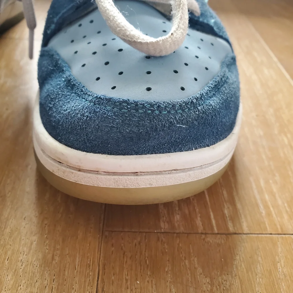 Nike SB Dunk Low Why So Sad Size 10 DX5549-400 Sneakers Shoes Blue NO BOX - Picture 11 of 12
